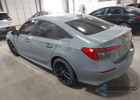 2024 Honda Civic Sport из США, поврежденный, VIN 2HGFE2F57RH572784